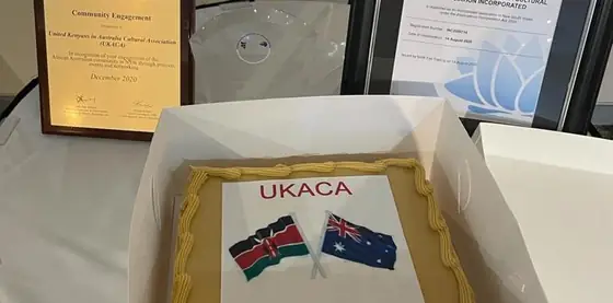 UKACA awards cake