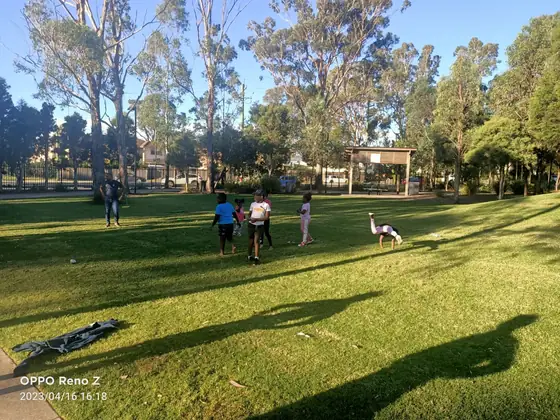 UKACA members and families at the community picnic in the park